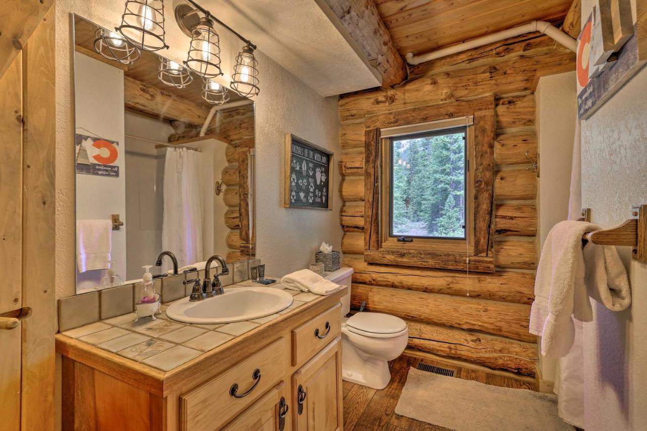 Cozy Breckenridge Cabin With Deck, 8 Mi To Gondola Kültér fotó