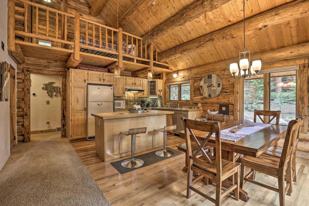 Cozy Breckenridge Cabin With Deck, 8 Mi To Gondola Kültér fotó