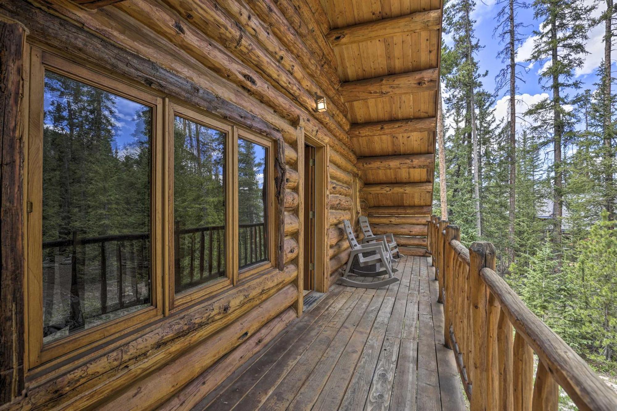 Cozy Breckenridge Cabin With Deck, 8 Mi To Gondola Kültér fotó