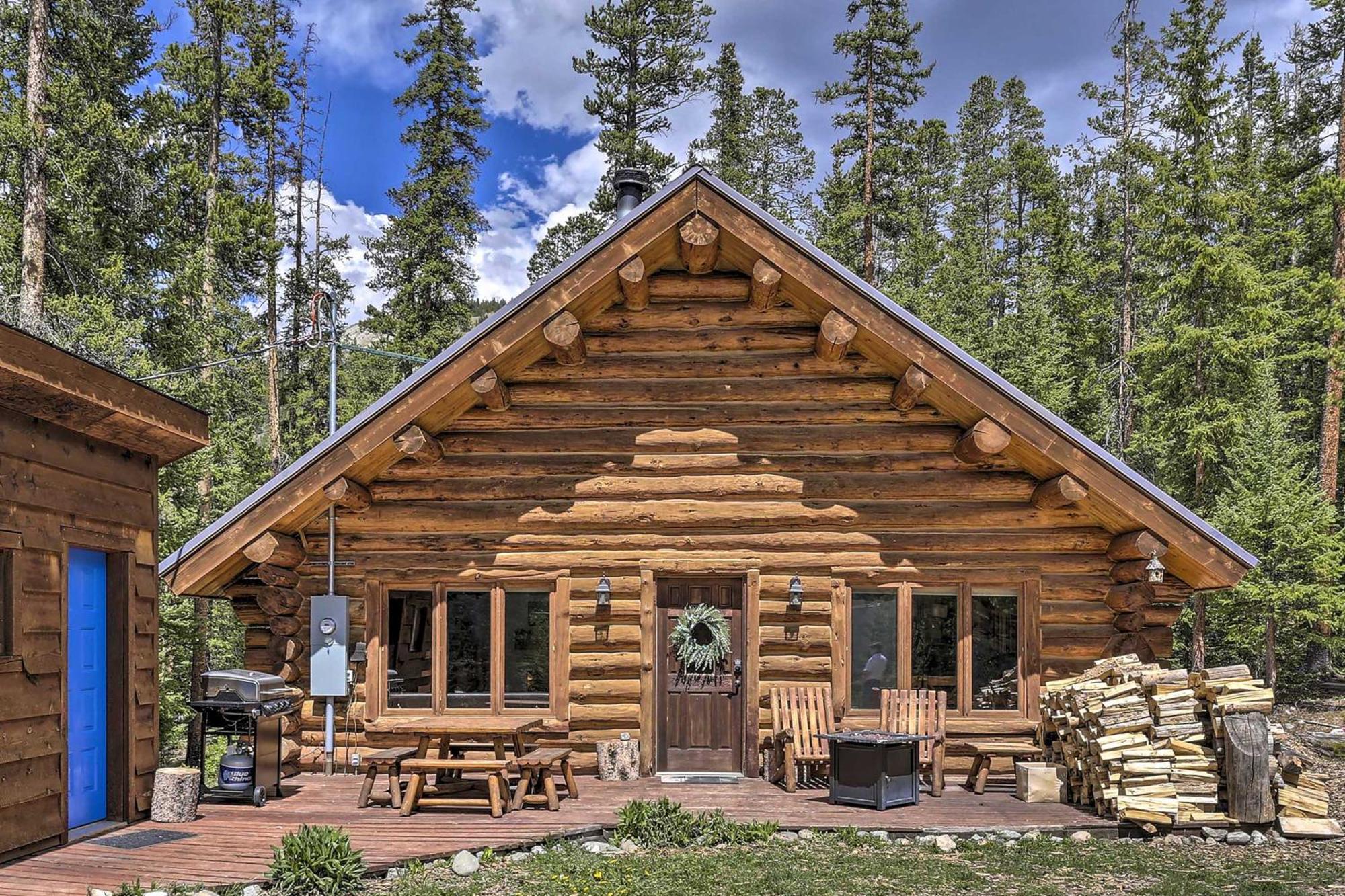 Cozy Breckenridge Cabin With Deck, 8 Mi To Gondola Kültér fotó